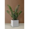 Flower Lover Samozavlažovací kvetináč Cubico Stone biela, 27 cm - samozavlažovacie kvetináče, samozavlažovací kvetináč, kvetinac, kvetináč, kvetináče, hlinené kvetináče, plastové kvetináče, plastovy kvetinac, hlineny kvetinac, terakotové kvetináče, vonkajšie kvetináče, lacné kvetináče, dizajnovy kvetinac, dizajnové kvetináče, zavlazovacie hodiny, kvetinace exterier, moderné kvetináče, moderny kvetinac, vyvýšené kvetináče, kvetinac plastovy, čierny kvetináč, zlatý kvetináč, kvetinace na okna, kvetinac na okno